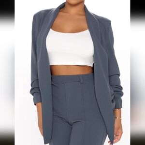 Stylish Gray Blazer